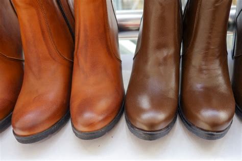 how to darken leather boots.